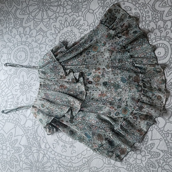 Victoria's Secret Dream Angels Ruffle Chiffon Shimmer Tank Top Size Size Small - Picture 13 of 13